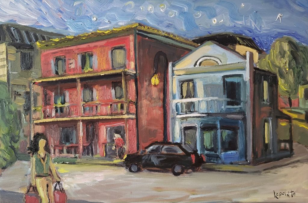 Rue Alexandre, le&nbsp;soir