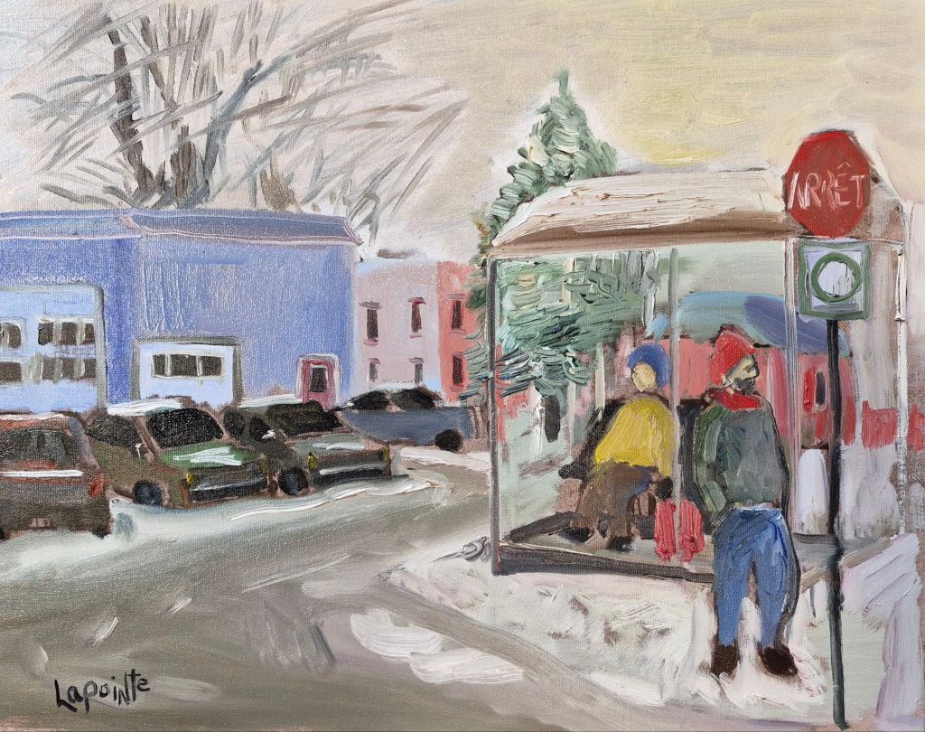 L&rsquo;arrêt d&rsquo;autobus